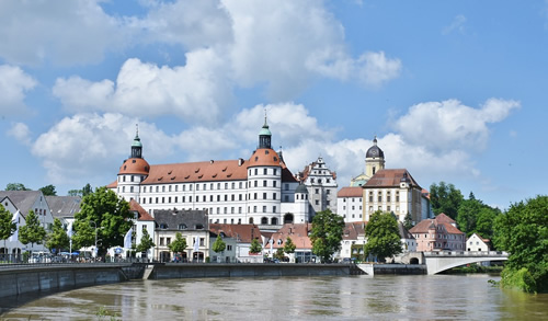 Neuberg on the Danube in Bavaria, Germany.