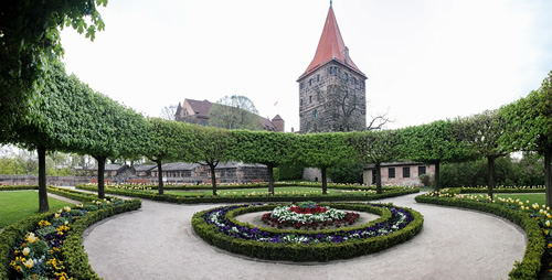 Nuremberg Castle in Bavaria.