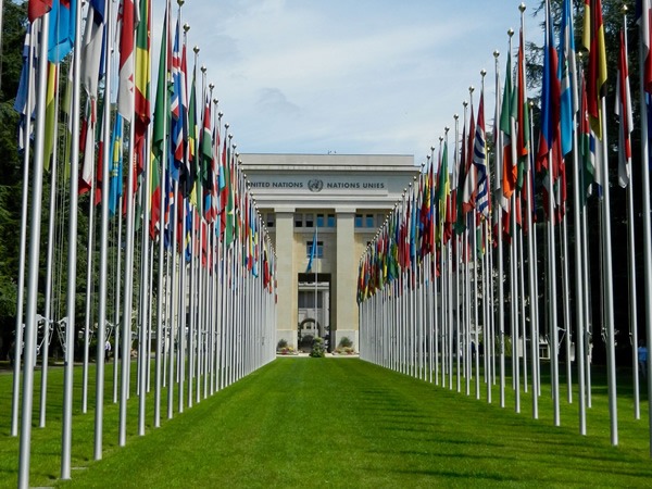 The United Nations Office in Geneva.