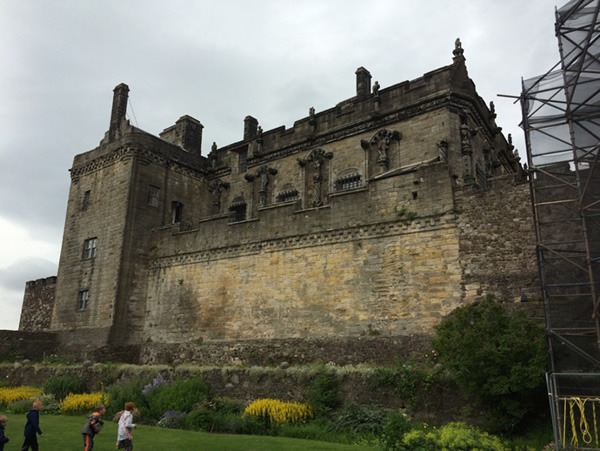 A view of the ramparts at Stirling Castle