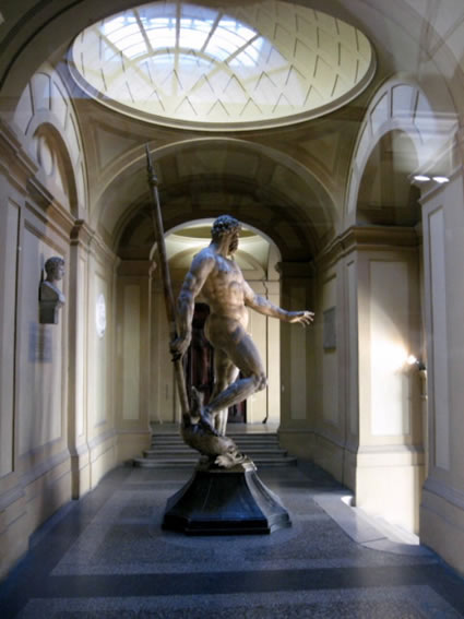 Statue of Nepture in Bologna.