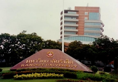 Campus of Rangsit University outside of Bangkok.