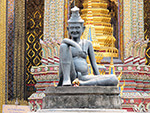 Learning Thai in Bangkok, Thailand and a Buddhist statue.