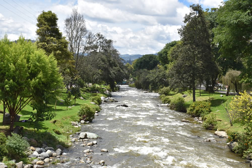 Tomebamba River in Ecuador