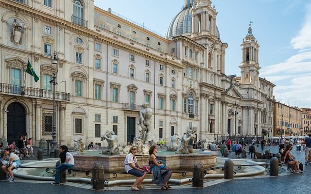 Brazilian Embassy in Rome on Piazza Navona