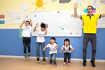 Teaching children in China