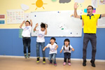 Teaching children in China Teaching children in China