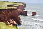 Magdalen Islands in Canada