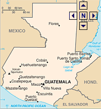 Map of Guatemala