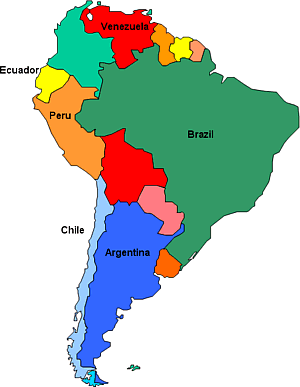 Living in South America