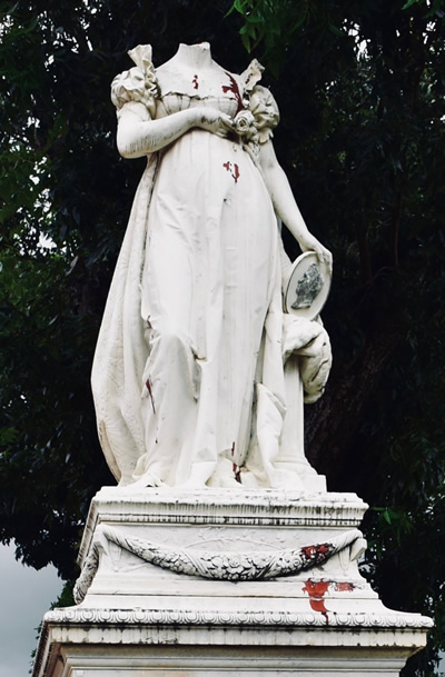 Joséphine, first wife of Napoleon Bonaparte in Martinique.