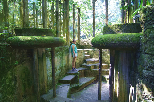 Las Pozas garden in the Huasteca Potosina region