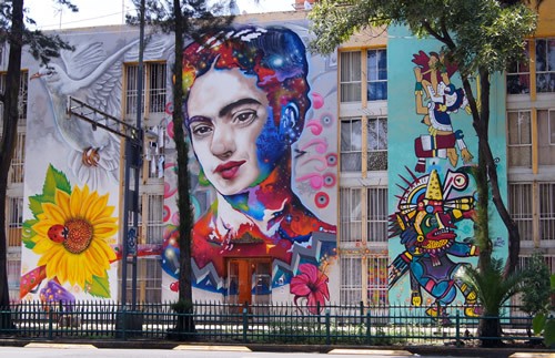 Mural in Mexico City