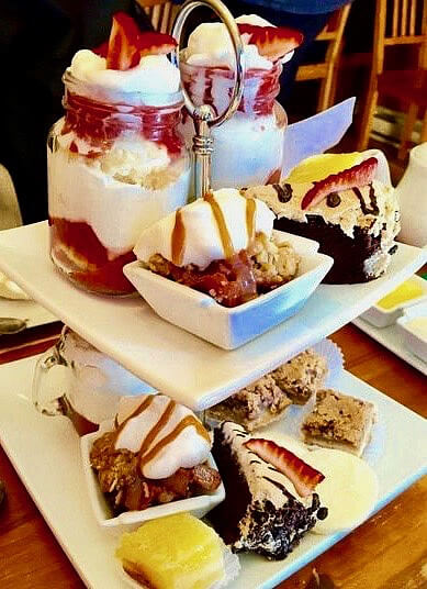 sinful treats at tearoom Gryphon D'Or (photo credit: Gryphon D'Or)
