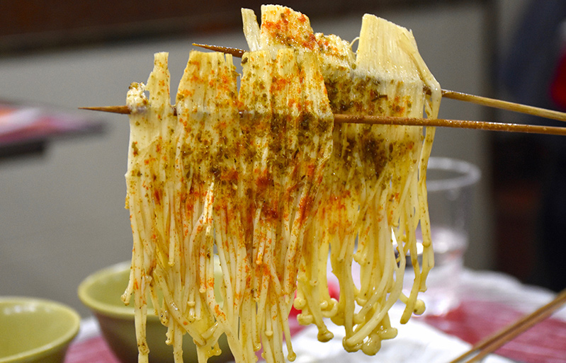 Mushroom dish in Shanghai, China
