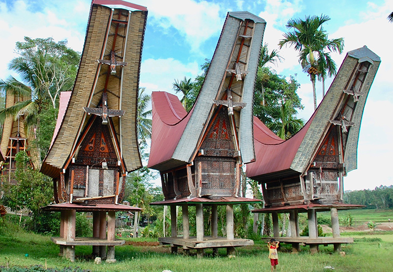 Tonkonans in Sulawesi, Indonesia