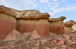 The magical Curoca rock structures in Angola.