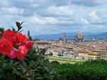 Skyline in Florence, Italy: TEFL program with Via Lingua.