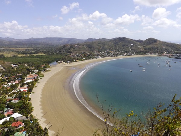 A beach in Nicaragua.