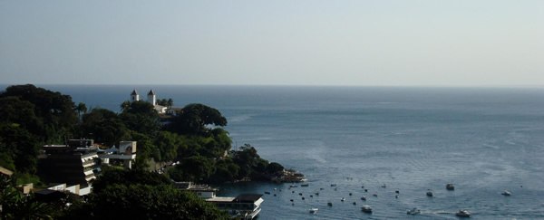 Bahia bay in Brazil.