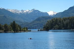 Lake in Bariloche, Argentina.