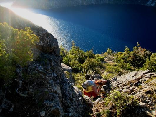 Hiking the Punta Norte trail in Bariloche, Argentina