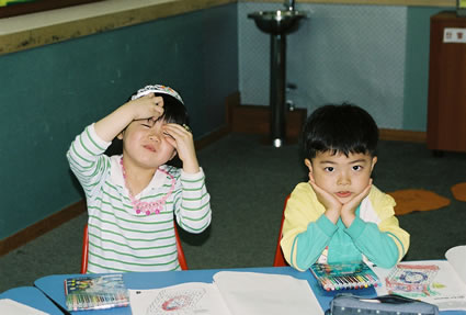 South Korea Student with author