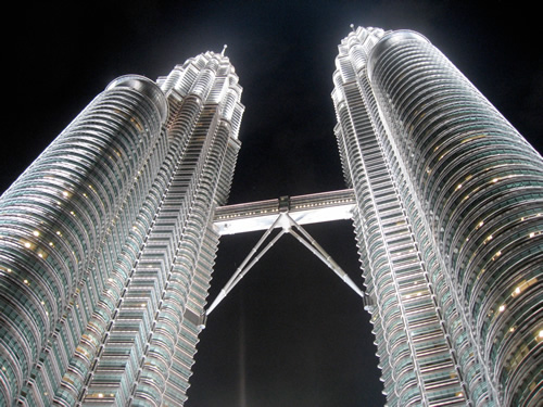 Petronas Towers, Kuala Lumpur, Malaysia.