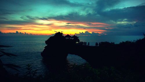 Bali in sunset