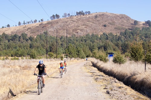 Biking in the country