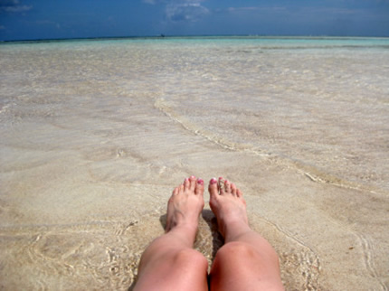 Beach in Okinawa.