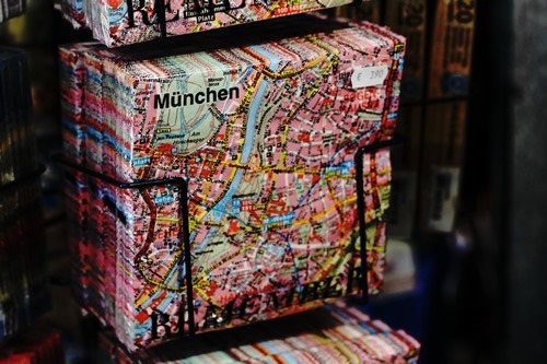 Map of Muchen, Germany
