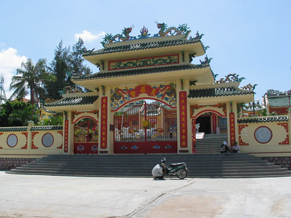 Temple outside Phan Thiet, Vietnam.