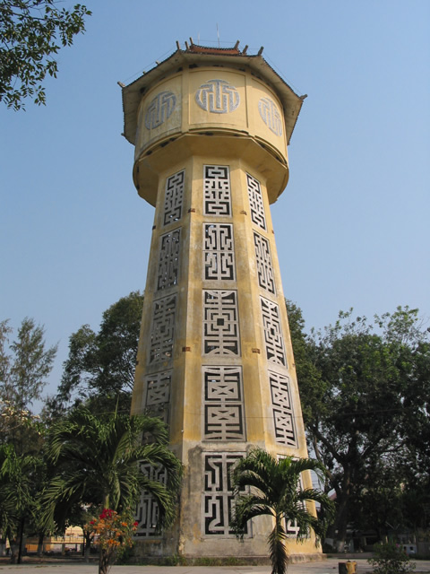Phan Thiet water tower.