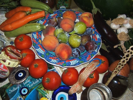 Turkish goods from a local market
