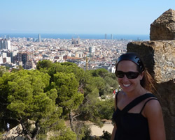 Stacey Ebert in Barcelona