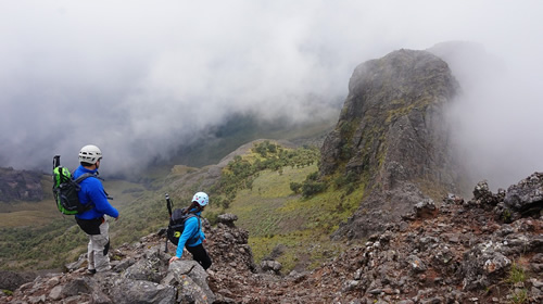 Trekking in Ecuador