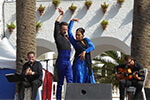 People dancing flamenco in Spain.