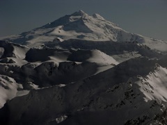 Tronador volcanic mountain is great for skiing.