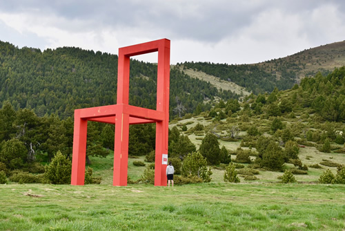 Land Art on the Coll de Ordino.
