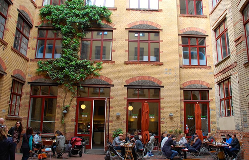 Restaurant in Mitte, Berlin.