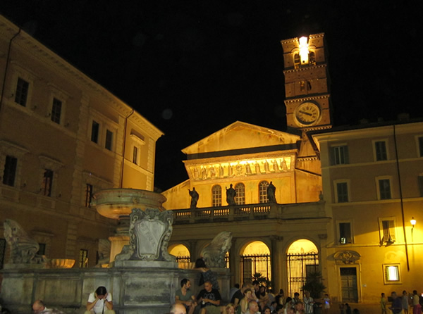 Santa Maria di Trastevere, Rome.