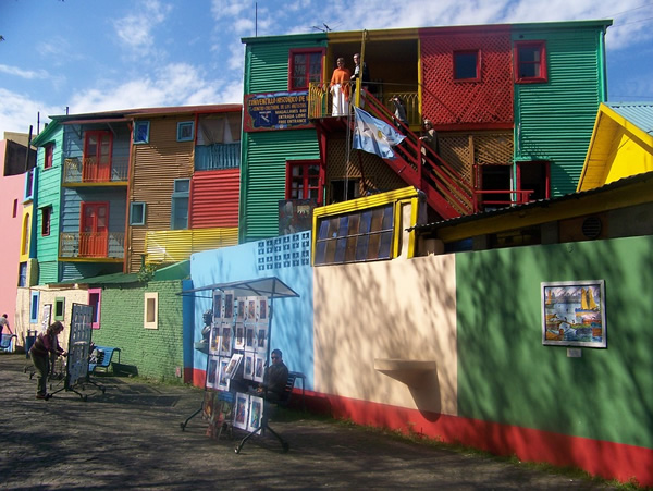 You can Live in the Caminito neighborhood in Buenos Aires