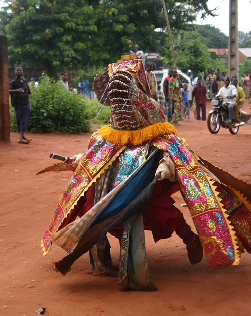 Egun dancing in Cove, Burkina Faso.