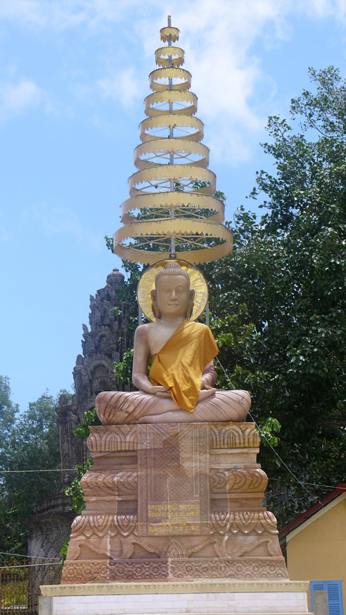 Cambodia Buddhist statue