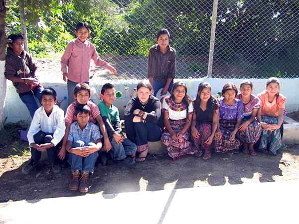Children in Aldea El Hato, Guatemala.