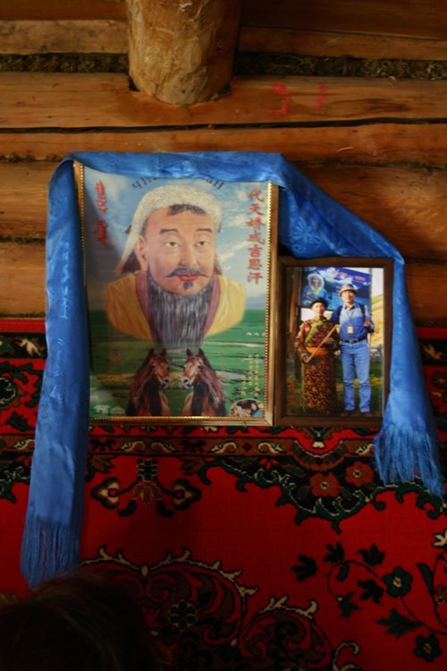 Portrait of Genghis Khan