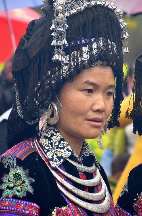 Black Miao woman.