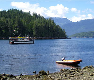 Columbia III boat in Canada.