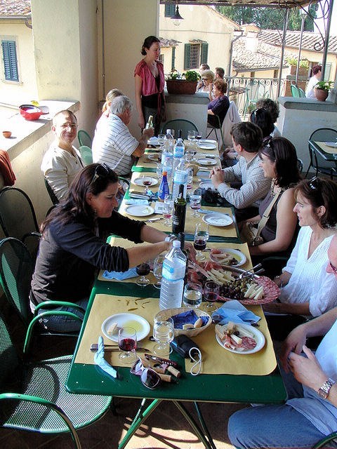 A Tuscan lunch in Fiesole, Tuscany
